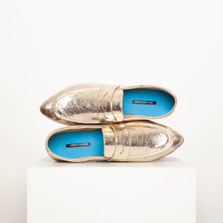 mocasín roberta dorado