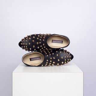 babucha amalia negro tachas oro