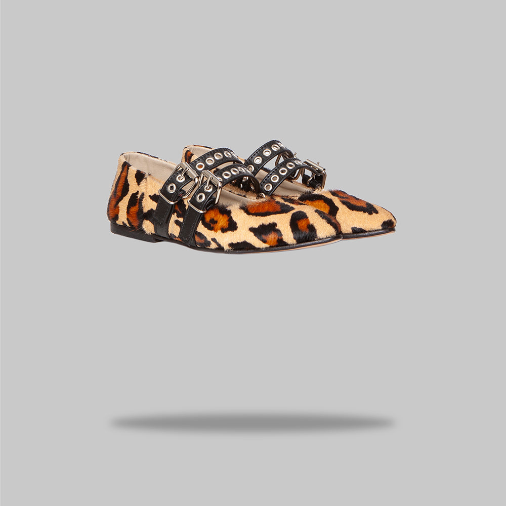 ballerina bruna leopardo