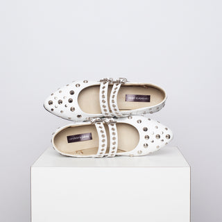 ballerina bruna punk blanco