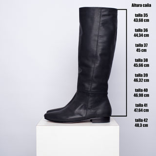 bota leonor negro