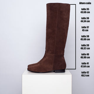 bota leonor reno chocolate