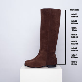 bota leonor reno chocolate