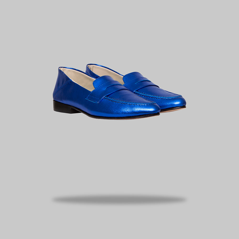 mocasín lucía azul