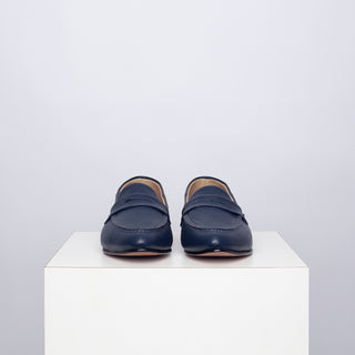 mocasín lucía azul marino