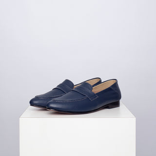 mocasín lucía azul marino