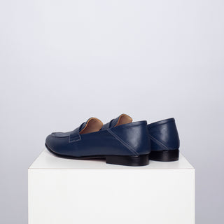 mocasín lucía azul marino