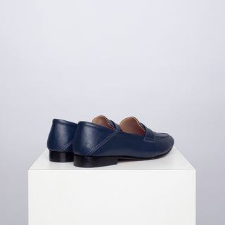 mocasín lucía azul marino