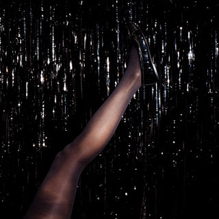 ballerina manuela croco negro puntera negra