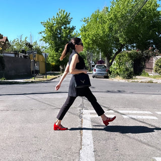 zapato con taco Mary Jane Pérez Rojo