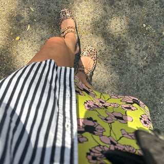 zapato con taco Mary Jane Pérez Summer Negro