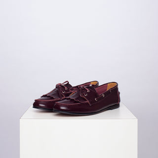 mocasín rafaela burgundy