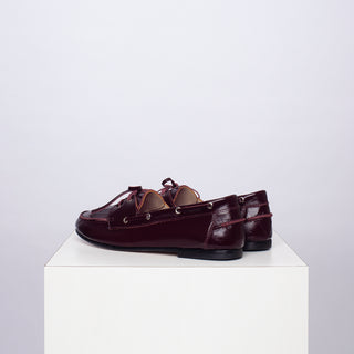 mocasín rafaela burgundy