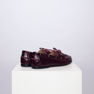 mocasín rafaela burgundy