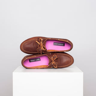 mocasín rafaela chocolate antiguo