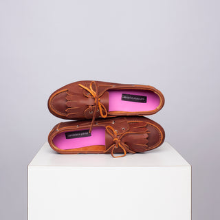mocasín rafaela chocolate antiguo