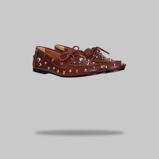 mocasín rafaela punk chocolate