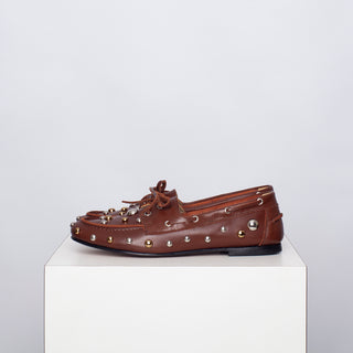 mocasín rafaela punk chocolate