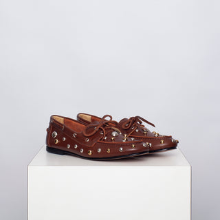 mocasín rafaela punk chocolate