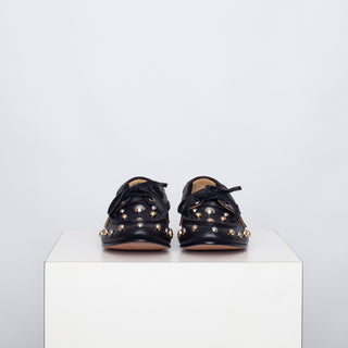 mocasín rafaela punk negro