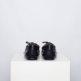 mocasín rafaela punk negro