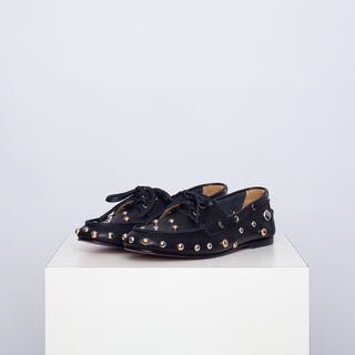 mocasín rafaela punk negro SAMPLE SALE