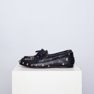 mocasín rafaela punk negro SAMPLE SALE