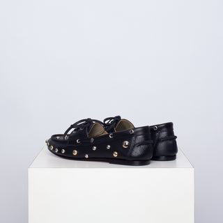 mocasín rafaela punk negro SAMPLE SALE
