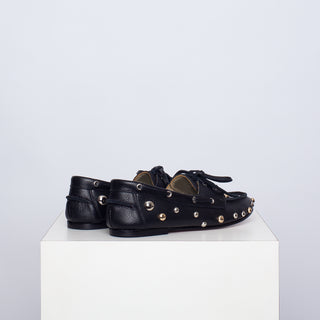 mocasín rafaela punk negro SAMPLE SALE