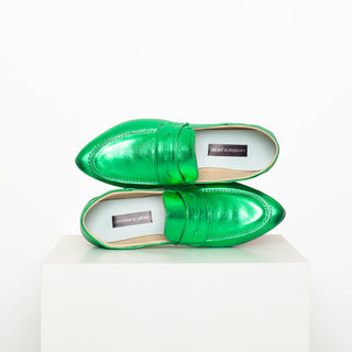 mocasín lucía verde