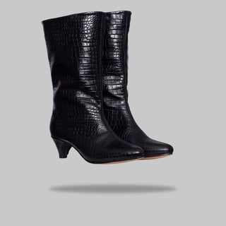 bota rocío caimán negro
