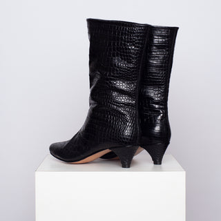 bota rocío caimán negro