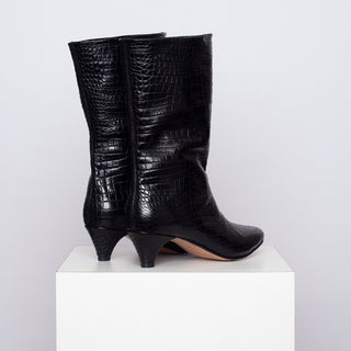 bota rocío caimán negro