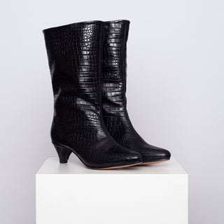 bota rocío caimán negro