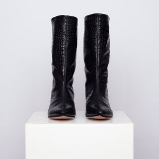 bota rocío caimán negro