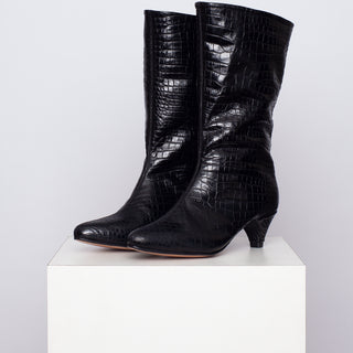 bota rocío caimán negro