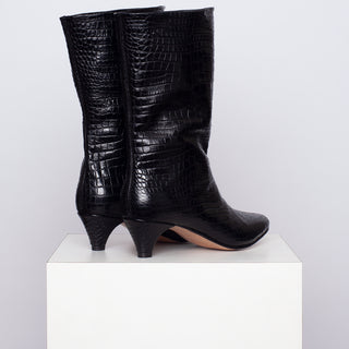 bota rocío caimán negro