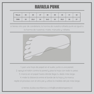 mocasín rafaela punk chocolate