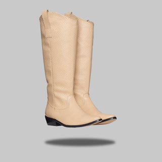 bota teodora petate beige