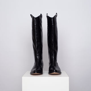 bota teodora caimán negro