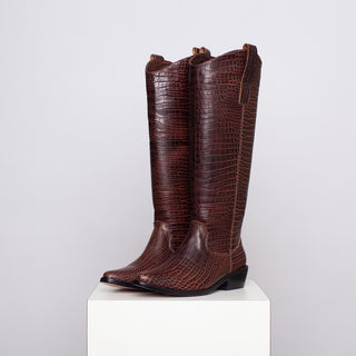 bota teodora croco chocolate