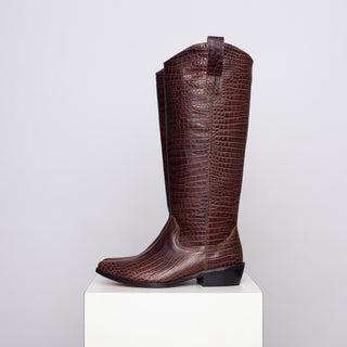 bota teodora croco chocolate