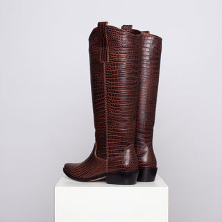 bota teodora croco chocolate