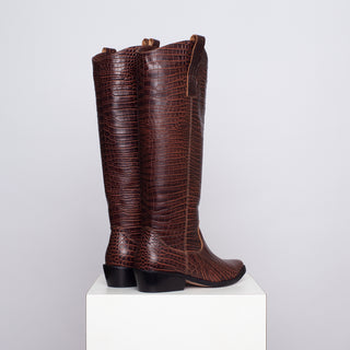 bota teodora croco chocolate