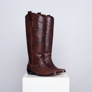 bota teodora croco chocolate
