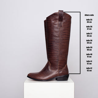 bota teodora croco chocolate