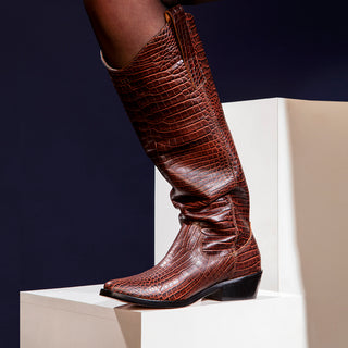 bota teodora croco chocolate