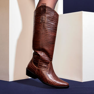 bota teodora croco chocolate