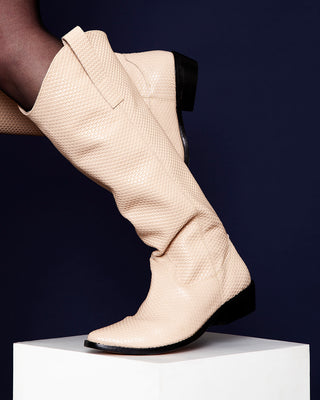 bota teodora petate beige