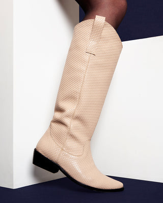 bota teodora petate beige